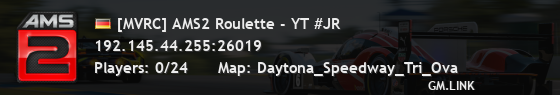 [MVRC] AMS2 Roulette - YT #JR