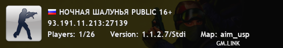 НОЧНАЯ ШАЛУНЬЯ PUBLIC 16+