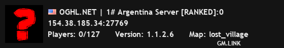 OGHL.NET | 1# Argentina Server [RANKED]:0