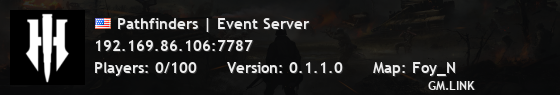 Pathfinders | Event Server