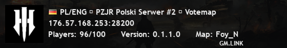 PL/ENG ♦ PZJR Polski Serwer #2 ♦ Votemap