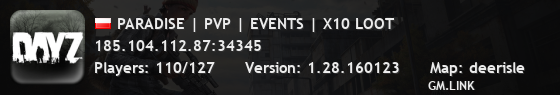 PARADISE | PVP | EVENTS | X10 LOOT