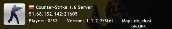 Counter-Strike 1.6 Server