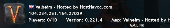 Valheim - Hosted by HostHavoc.com