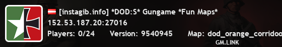 [instagib.info] *DOD:S* Gungame *Fun Maps*