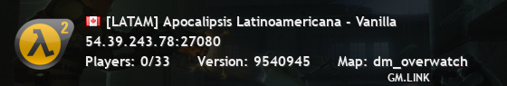 [LATAM] Apocalipsis Latinoamericana - Vanilla