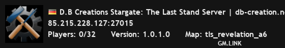 D.B Creations Stargate: The Last Stand Server | db-creation.net