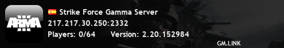 Strike Force Gamma Server