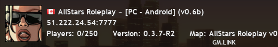 AllStars Roleplay ~ [PC - Android] (v0.6b)