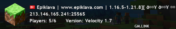 Epiklava | www.epiklava.com | 1.16.5-1.21.8][ 🔥 🔥 ᴇɴ ɪʏɪ ᴛüʀᴋ sᴜʀᴠɪᴠᴀʟ sᴜɴᴜᴄᴜsᴜ ʙᴜʀᴀᴅᴀ!
