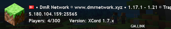 • DmR Network ↬ www.dmrnetwork.xyz • 1.17.1 - 1.21 ↬ TrapTraining Yeni Sezon Aktif!