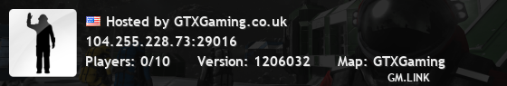 Hosted by GTXGaming.co.uk