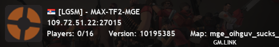 [LGSM] - MAX-TF2-MGE