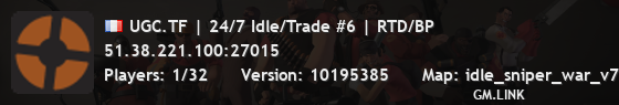 UGC.TF | 24/7 Idle/Trade #6 | RTD/BP