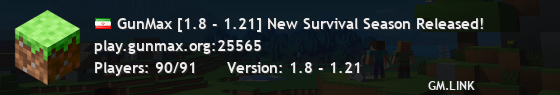GunMax [1.8 - 1.21] New Survival Season Released!