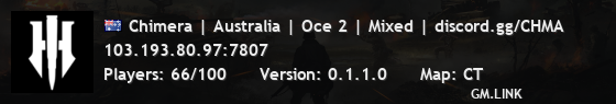 Chimera | Australia | Oce 2 | Mixed | discord.gg/CHMA