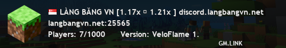 LÀNG BĂNG VN [1.17x ⇨ 1.21x ] discord.langbangvn.net