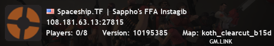 Spaceship.TF | Sappho's FFA Instagib