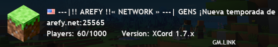 ---|!! AREFY !!« NETWORK » ---| GENS ¡Nueva temporada de ✧ ha empezado! ✧
